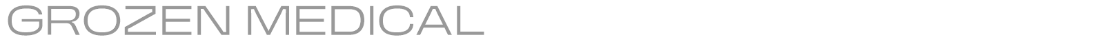 Grozen Medical font preview